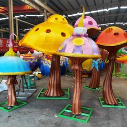 Attractive festival outdoor light display led mushroom lights