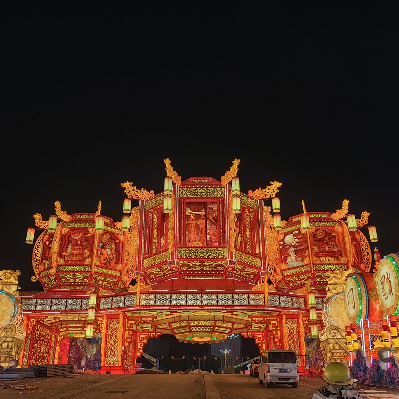 Handcrafted silk lantern by Zigong LanternCraft, blending 800-year heritage with modern design