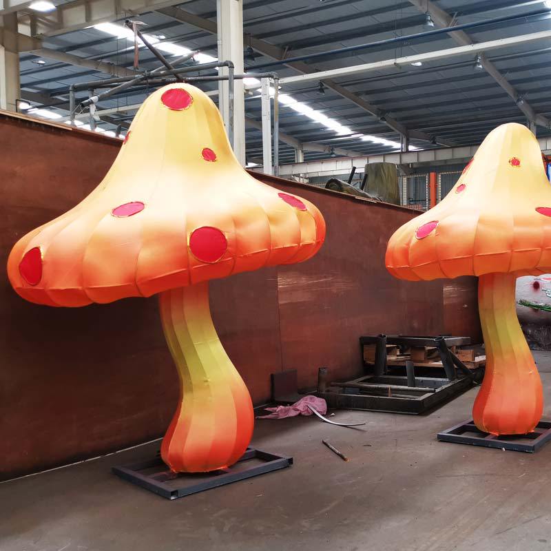 Whimsical Mushroom Lanterns - Custom Fantasy-Themed Decor for Events